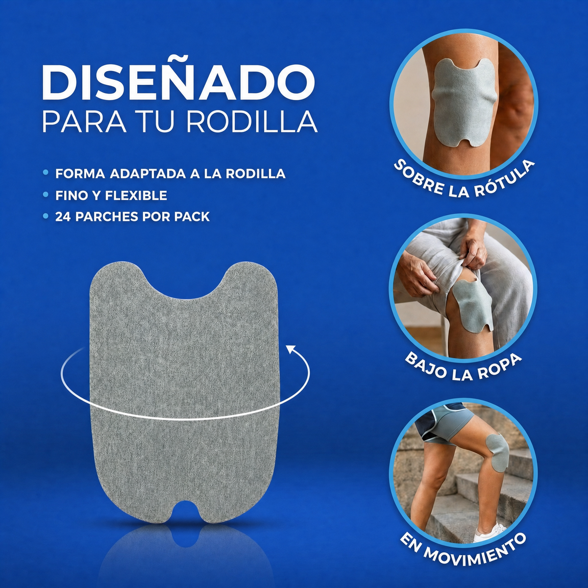 Parche de calor para rodilla ArtroLuz